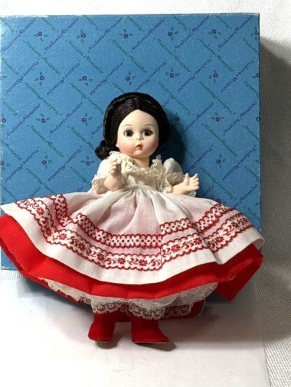 Madame Alexander restrung 8" Russia #574 doll